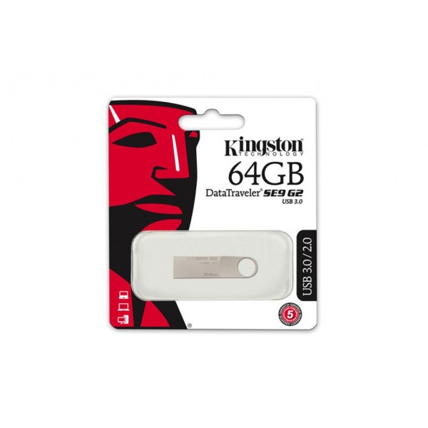 Флешка USB3.0 64GB Kingston DataTraveler SE9 G2 (DTSE9G2/64GB)