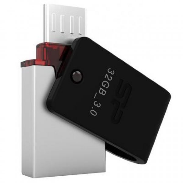 Флешка Silicon Power 32GB Mobile X31 USB 3.0 (SP032GBUF3X31V1K)