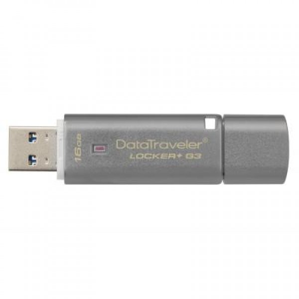 Флешка Kingston 16GB DataTraveler Locker + G3 USB 3.0 (DTLPG3/16GB)