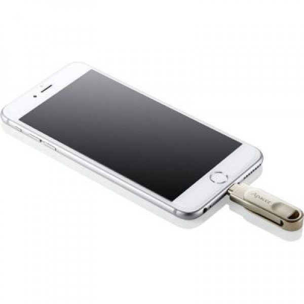 Флешка Apacer 32GB AH790 Silver USB 3.1/Lightning (AP32GAH790S-1)