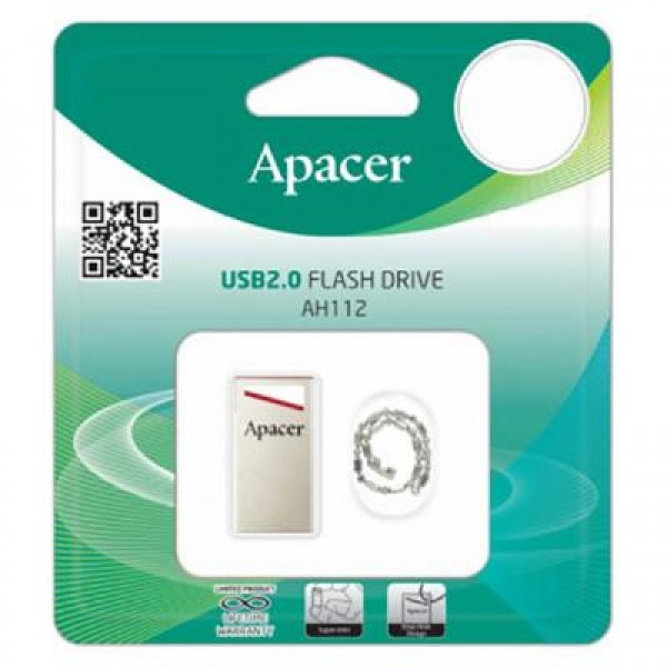 Флешка Apacer 16GB AH112 USB 2.0 (AP16GAH112R-1)