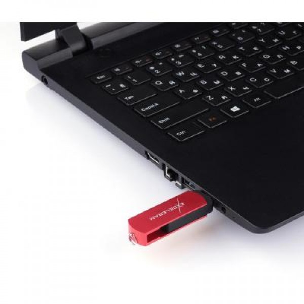 Флешка eXceleram 64GB P2 Series Red/Black USB 2.0 (EXP2U2REB64)