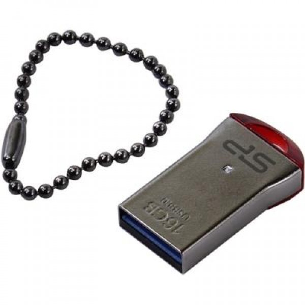 Флешка Silicon Power 16GB JEWEL J01 RED USB 3.0 (SP016GBUF3J01V1R)