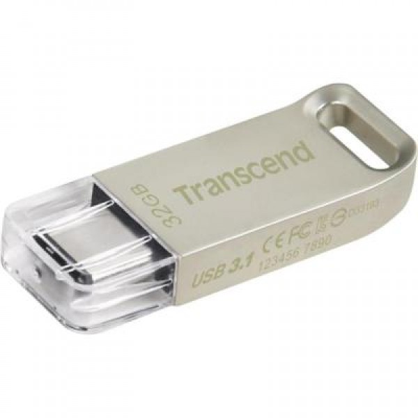 Флешка Transcend 32GB JetFlash 850 Silver USB 3.1 (TS32GJF850S)