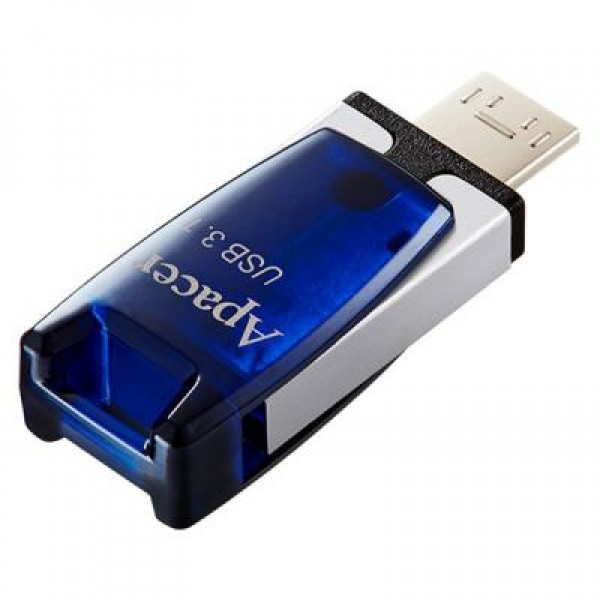 Флешка Apacer 16GB AH179 Blue USB 3.1 OTG (AP16GAH179U-1)