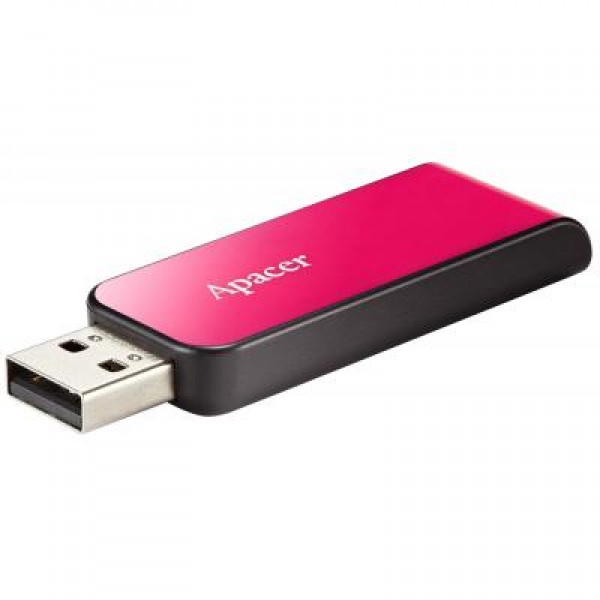 Флешка Apacer 64GB AH334 pink USB 2.0 (AP64GAH334P-1)