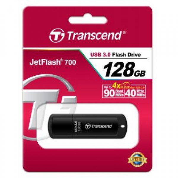 Флешка Transcend 128GB JetFlash 700 USB 3.0 (TS128GJF700)