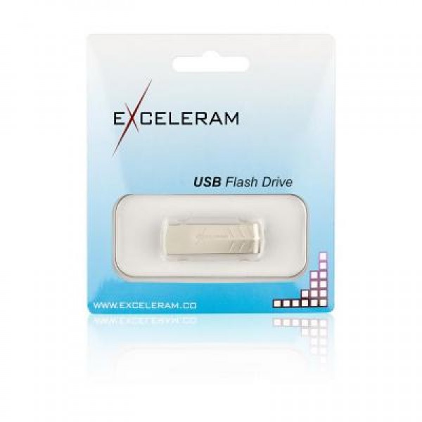 Флешка eXceleram 16GB U4 Series Silver USB 2.0 (EXP2U2U4S16)