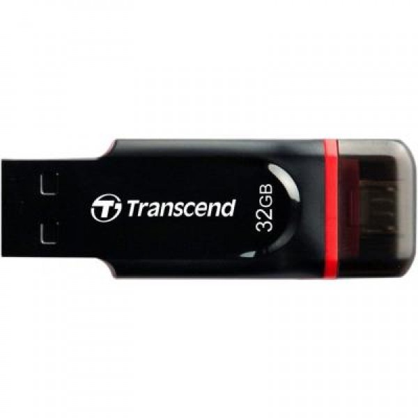 Флешка Transcend JetFlash 340 USB2.0 On-The-Go (TS32GJF340)