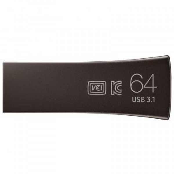 Флешка Samsung 64GB Bar Plus Black USB 3.1 (MUF-64BE4/APC)