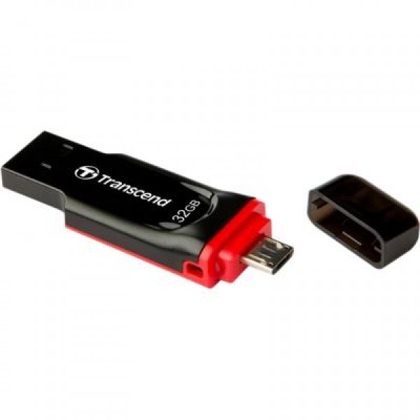 Флешка Transcend JetFlash 340 USB2.0 On-The-Go (TS32GJF340)