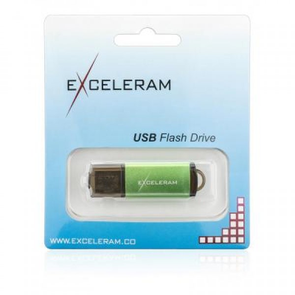 Флешка eXceleram 64GB A5M MLC Series Green USB 3.1 Gen 1 (EXA5MU3GR64)