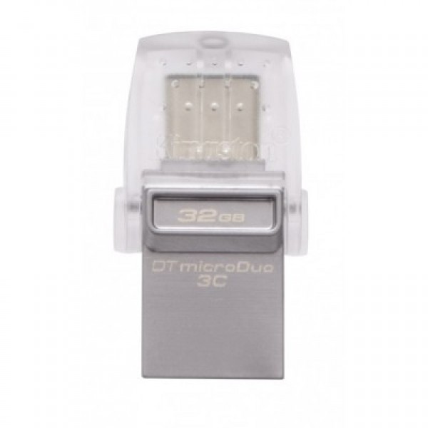 Флешка USB3.1 32Gb Kingston DataTraveler microDuo 3C (DTDUO3C/32GB)