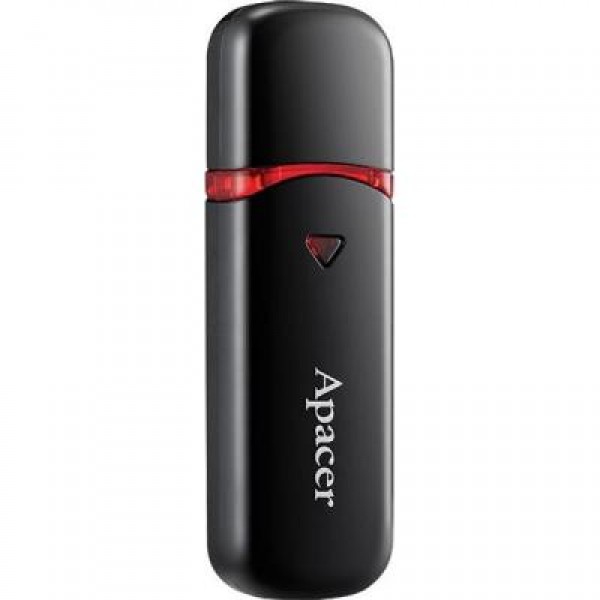 Флешка Apacer 16GB AH333 black USB 2.0 (AP16GAH333B-1)