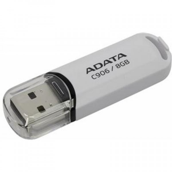 Флешка A-DATA 8GB C906 White USB 2.0 (AC906-8G-RWH)