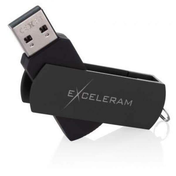 Флешка eXceleram 32GB P2 Series Black/Black USB 2.0 (EXP2U2BB32)