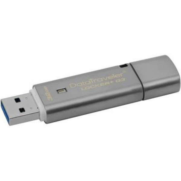 Флешка Kingston 32GB DataTraveler Locker + G3 USB 3.0 (DTLPG3/32GB)