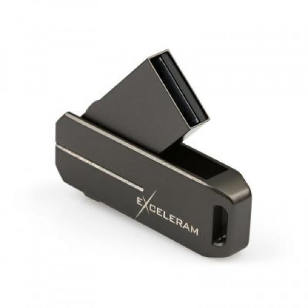 Флешка eXceleram 64GB U3 Series Dark USB 2.0 (EXP2U2U3D64)