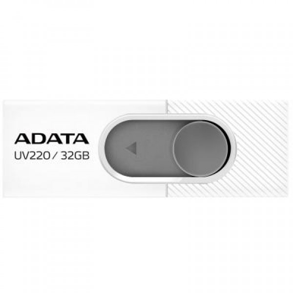 Флешка A-DATA 32GB UV220 White/Gray USB 2.0 (AUV220-32G-RWHGY)