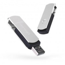 Флешка eXceleram 32GB P2 Series Silver/Black USB 2.0 (EXP2U2SIB32)