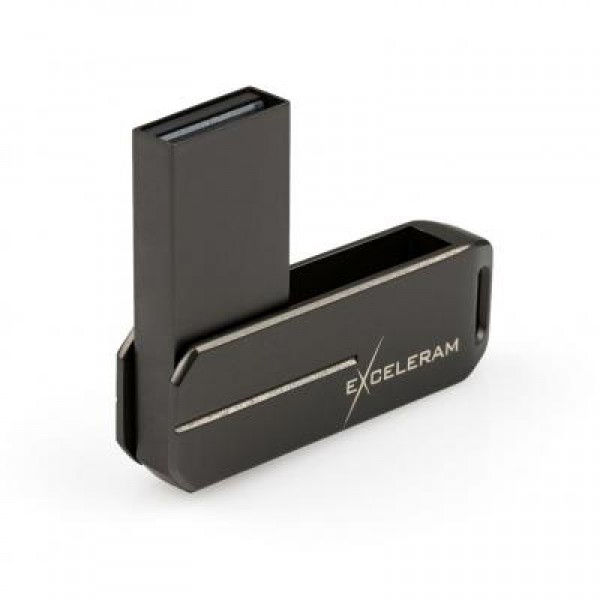 Флешка eXceleram 16GB U3 Series Dark USB 2.0 (EXP2U2U3D16)