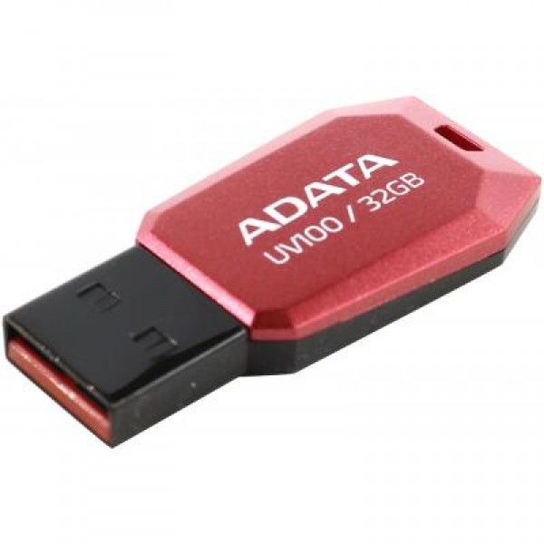 Флешка A-DATA 32GB DashDrive UV100 Red USB 2.0 (AUV100-32G-RRD)