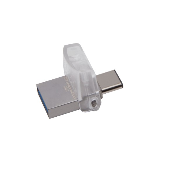 Флешка USB3.1 64Gb Kingston DataTraveler microDuo 3C (DTDUO3C/64GB)