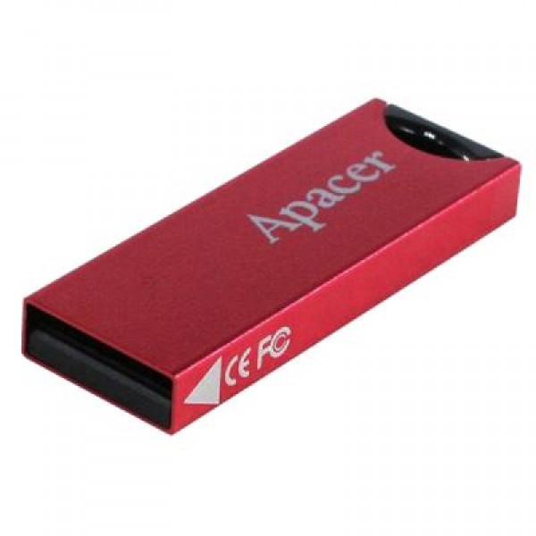 Флешка 16GB AH133 Red RP USB2.0 Apacer (AP16GAH133R-1)