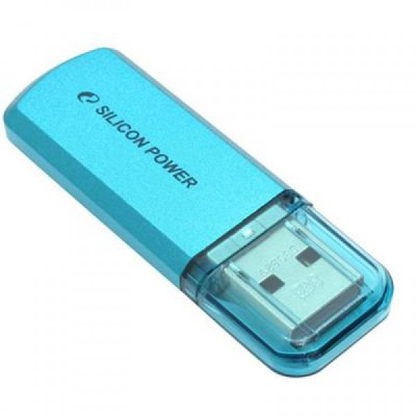 Флешка Silicon Power 64GB Helios 101 Blue USB 2.0 (SP064GBUF2101V1B)