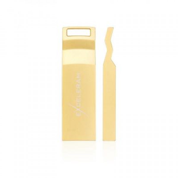 Флешка eXceleram 16GB U2 Series Gold USB 2.0 (EXP2U2U2G16)