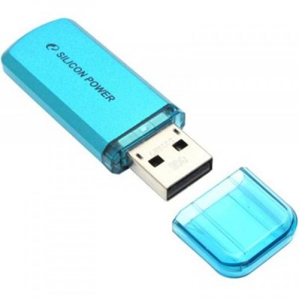 Флешка Silicon Power 64GB Helios 101 Blue USB 2.0 (SP064GBUF2101V1B)