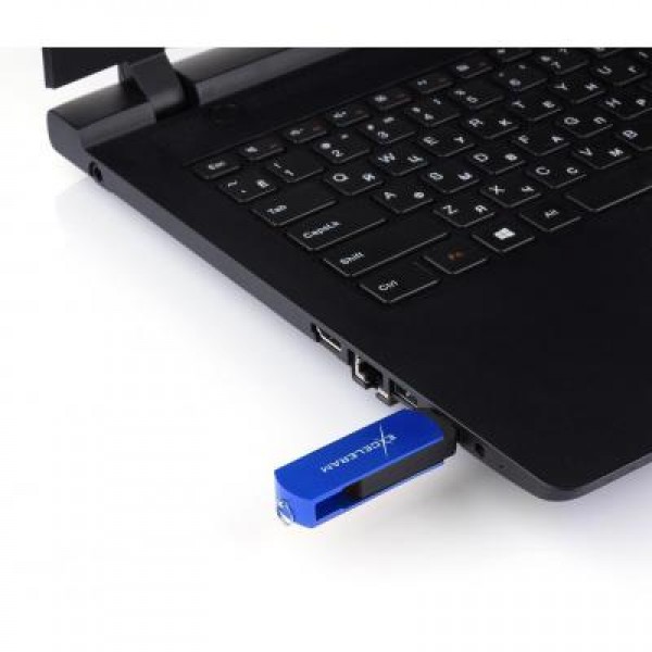 Флешка eXceleram 16GB P2 Series Blue/Black USB 3.1 Gen 1 (EXP2U3BLB16)