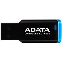 Флешка A-DATA 64GB UV140 Black-Blue USB 3.0 (AUV140-64G-RBE)