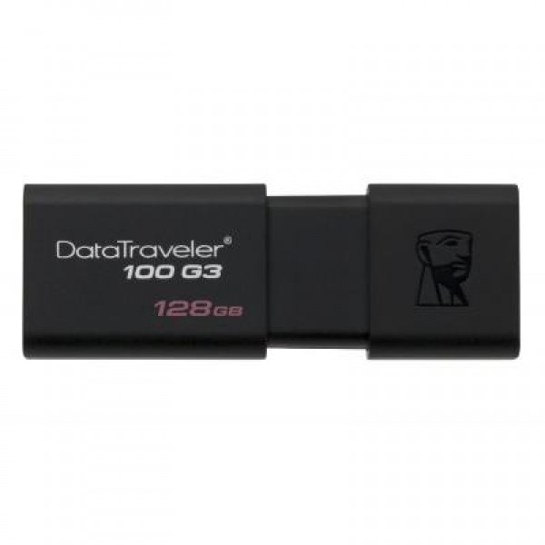 Флешка Kingston 128GB DT100 G3 Black USB 3.0 (DT100G3/128GB)