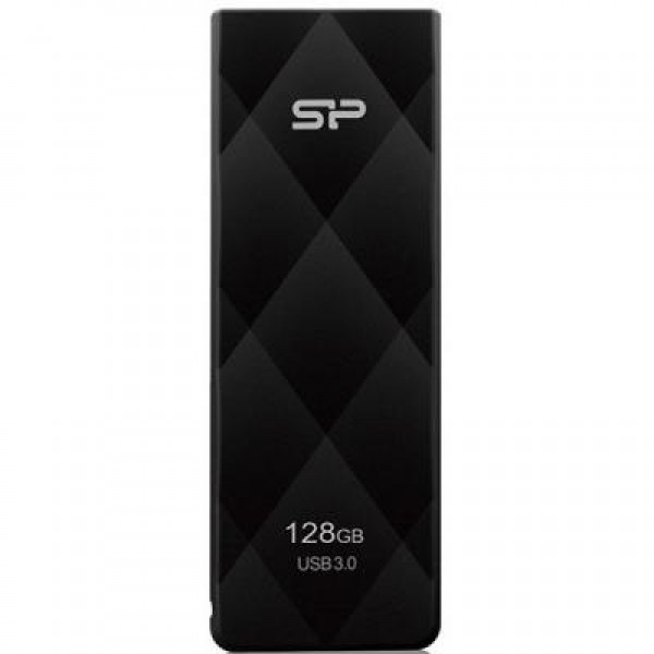 Флешка Silicon Power 128GB Blaze B20 Black USB 3.0 (SP128GBUF3B20V1K)