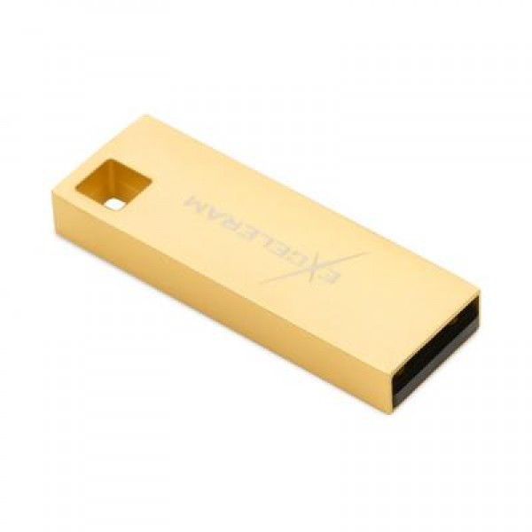 Флешка eXceleram 64GB U1 Series Gold USB 3.1 Gen 1 (EXP2U3U1G64)