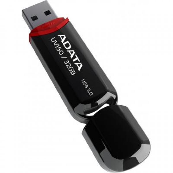 Флешка A-DATA 32Gb UV150 Black USB 3.0 (AUV150-32G-RBK)