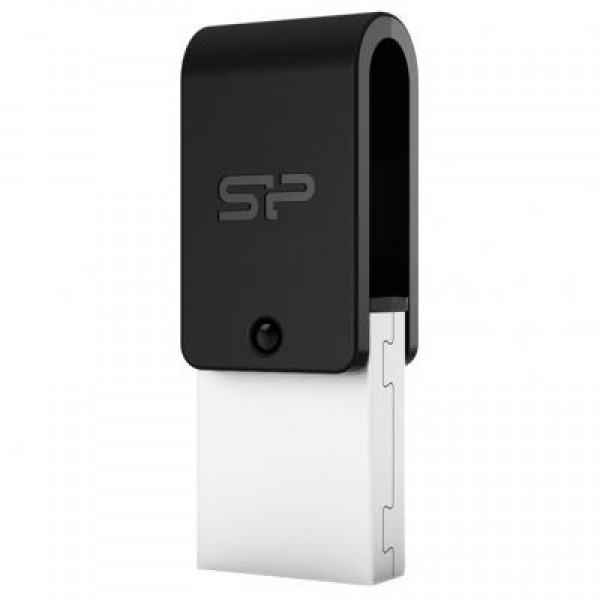 Флешка Silicon Power 8GB Mobile X21 USB 2.0 (SP008GBUF2X21V1K)