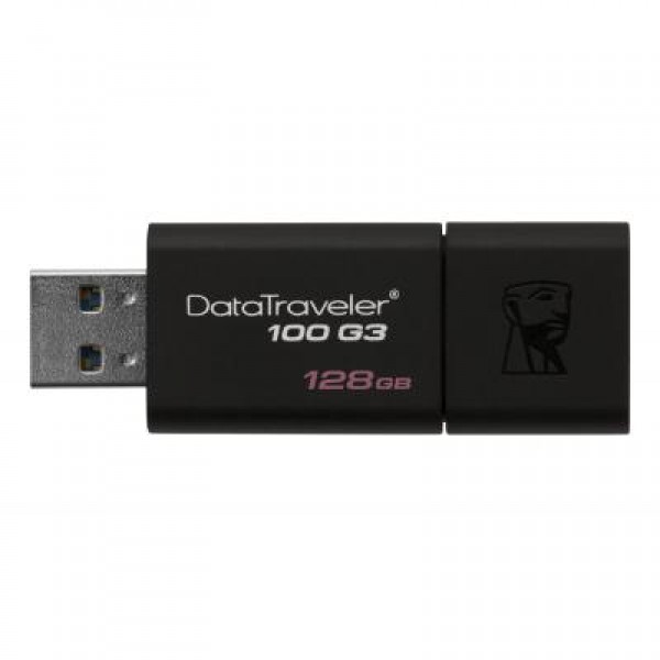 Флешка Kingston 128GB DT100 G3 Black USB 3.0 (DT100G3/128GB)