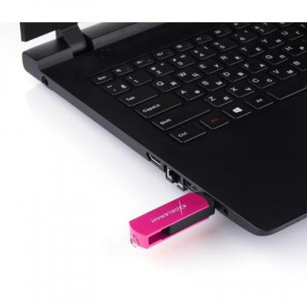 Флешка eXceleram 16GB P2 Series Rose/Black USB 3.1 Gen 1 (EXP2U3ROB16)