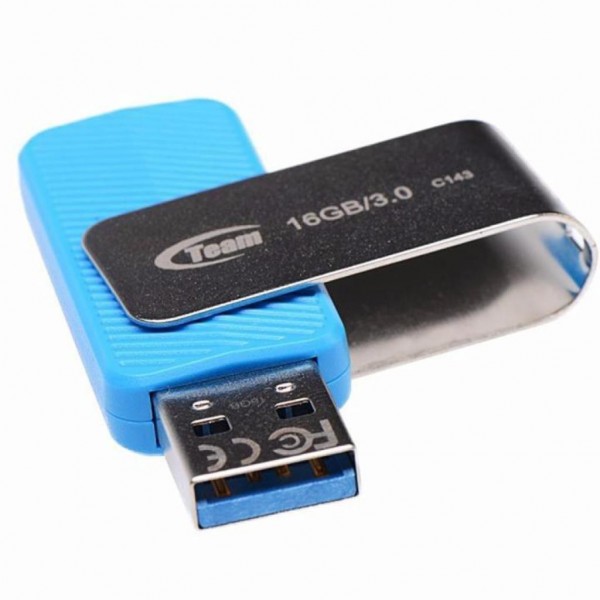 Флешка Team 16GB C143 Blue USB 3.0 (TC143316GL01)