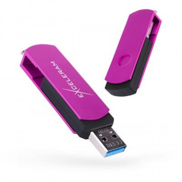 Флешка eXceleram 16GB P2 Series Purple/Black USB 3.1 Gen 1 (EXP2U3PUB16)