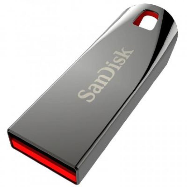 Флешка SANDISK 64GB Cruzer Force Metal Silver USB 2.0 (SDCZ71-064G-B35)