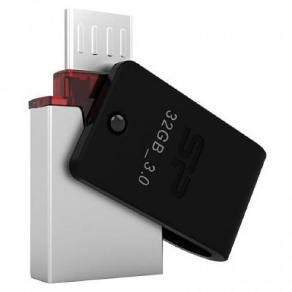 Флешка Silicon Power 32GB Mobile X21 USB 2.0 (SP032GBUF2X21V1K)