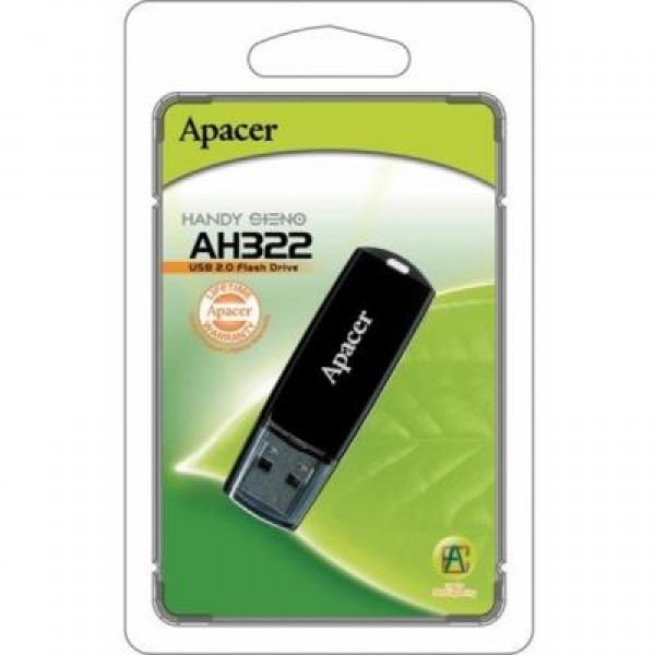 Флешка Apacer 32GB AH322 USB 2.0 (AP32GAH322B-1)