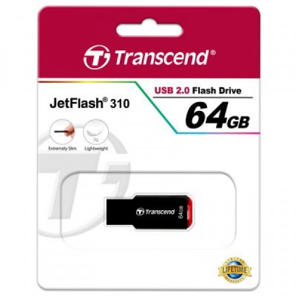 Флешка Transcend 64GB JetFlash 310 USB 2.0 (TS64GJF310)