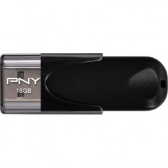 Флешка PNY 16GB Attache4 Black USB 2.0 (FD16GATT4-EF)