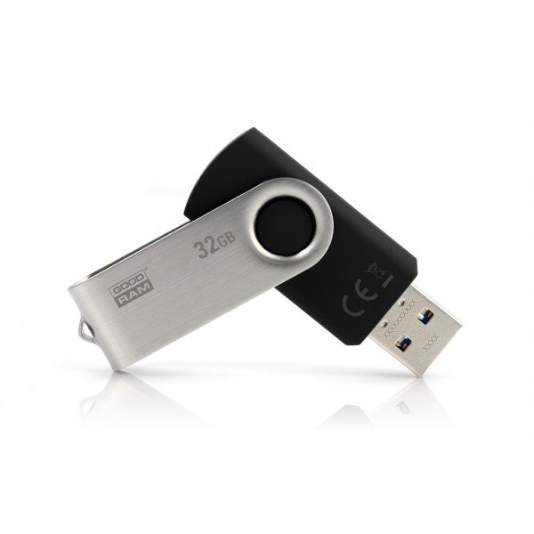 Флешка USB3.0 32GB GOODRAM UTS3 (Twister) Black (UTS3-0320K0R11)