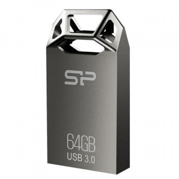 Флешка Silicon Power 64GB Jewel J50 Metallic Grey USB 3.0 (SP064GBUF3J50V1T)