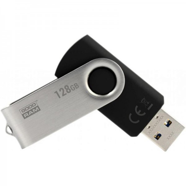 Флешка USB3.0 128GB GOODRAM UTS3 (Twister) Black (UTS3-1280K0R11)